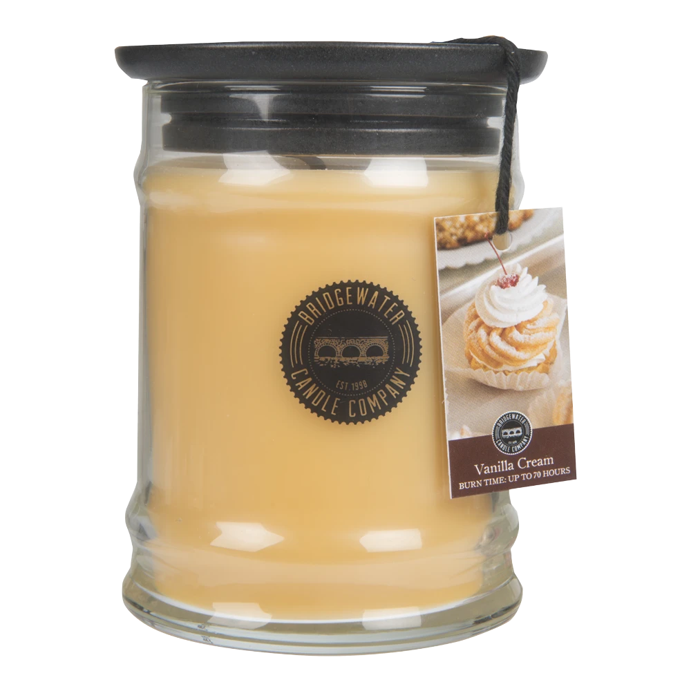 Bridgewater Candle Jar S Vanilla Cream - Geurkaars 3 Bridgewater Candle Jar S Vanilla Cream - Geurkaars