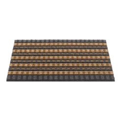 HAMAT Buitenmat Quardo Scrape - 80x50cm - Zwart/Naturel - Deurmat
