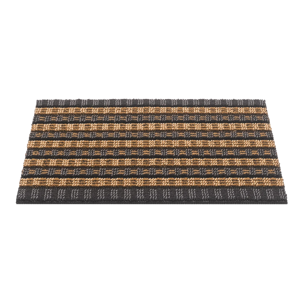 HAMAT Buitenmat Quardo Scrape - 80x50cm - Zwart/Naturel - Deurmat 3 HAMAT Buitenmat Quardo Scrape - 80x50cm - Zwart/Naturel - Deurmat