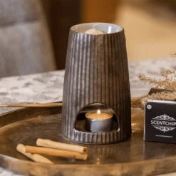 Geurchips Brander Rib Rond Brons - ScentChips 7 Geurchips Brander Rib Rond Brons - ScentChips -Woningverbetering Winkel geurchips brander rib rond brons scentchips 3