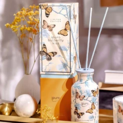 Ipuro Geurdiffuser Butterfly Kiss 240ml - Geurstokjes -Woningverbetering Winkel ipuro geurdiffuser butterfly kiss 240ml geurstokjes 3