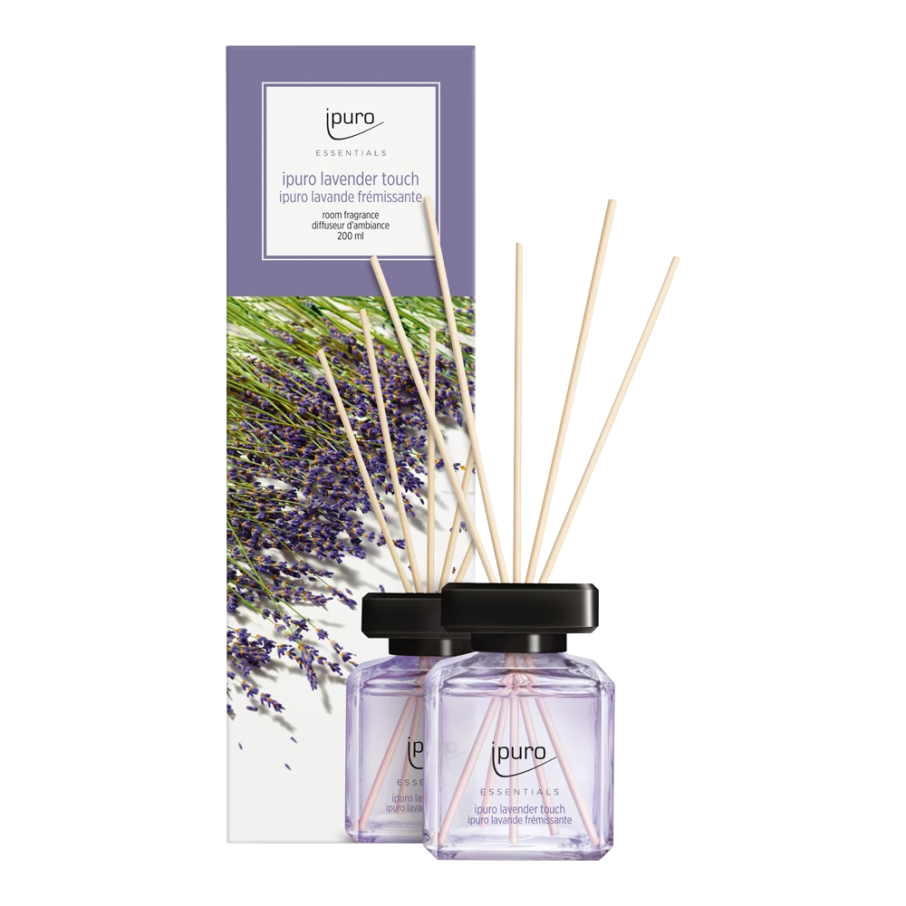 Ipuro Lavender Touch 200ml - Geurstokjes 3 Ipuro Lavender Touch 200ml - Geurstokjes