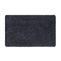 Schoonloopmat Aqualuxe - 80x50cm - Graphite - Deurmat