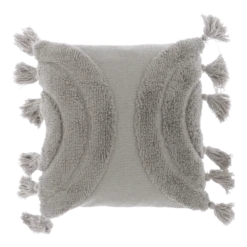 Unique Living Sierkussen Brody - 45x45cm - Chateau Grey