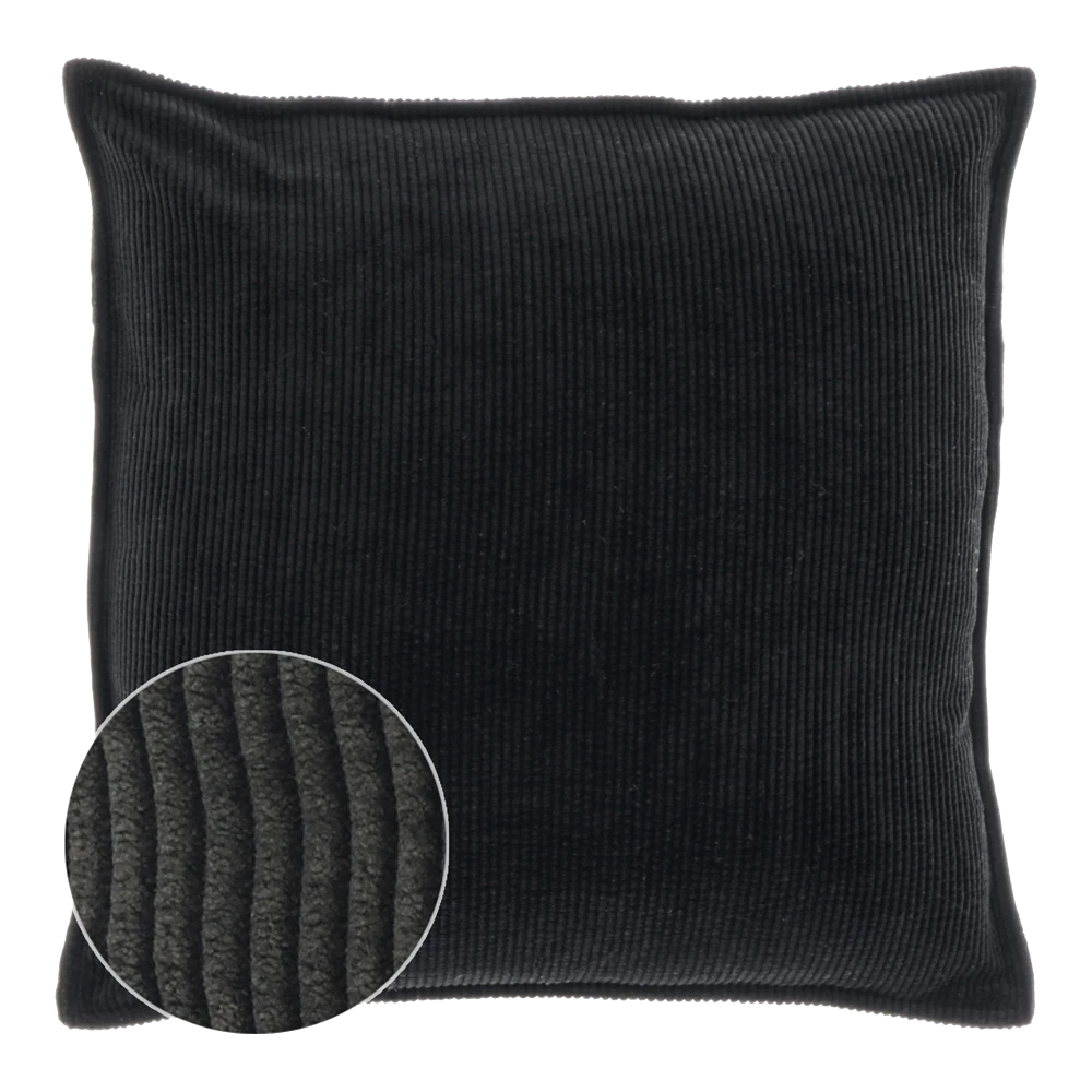 Unique Living Sierkussen Janna - 45x45cm - Black 3 Unique Living Sierkussen Janna - 45x45cm - Black