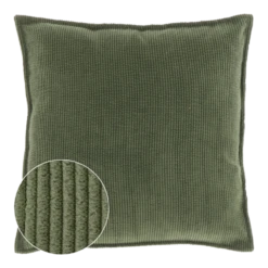 Unique Living Sierkussen Janna - 45x45cm - Deep Green