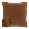 Unique Living Sierkussen Janna - 45x45cm - Leather Brown -Woningverbetering Winkel unique living sierkussen janna 45x45cm leather brown polyester 1 1
