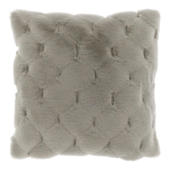 Unique Living Sierkussen Quincy - 45x45cm - Chateau Grey