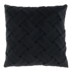 Unique Living Sierkussen Viktor - 45x45cm - Black