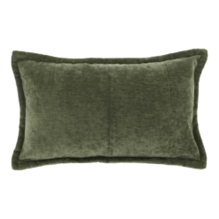 Unique Living Sierkussen Viola - 30x50cm - Winter Green