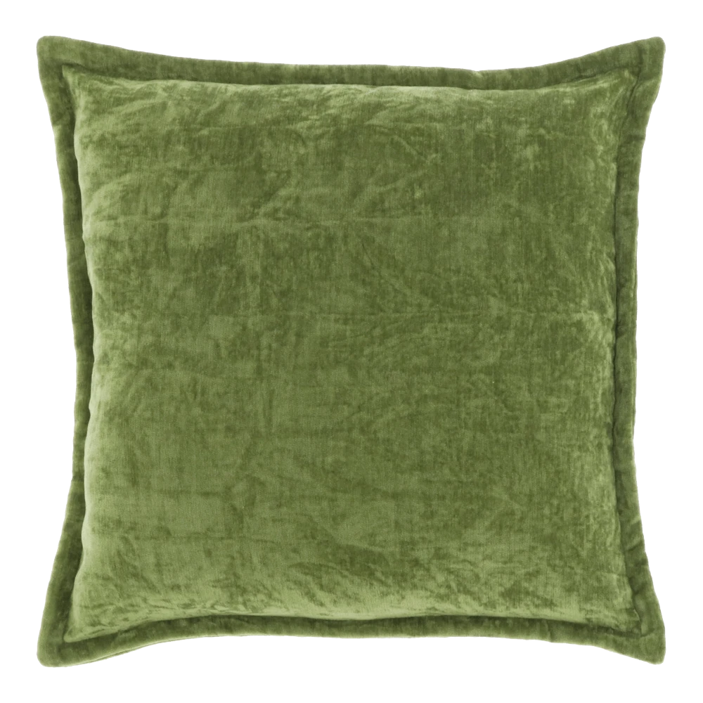 Unique Living Sierkussen Viola - 45x45cm - Olive Green 3 Unique Living Sierkussen Viola - 45x45cm - Olive Green