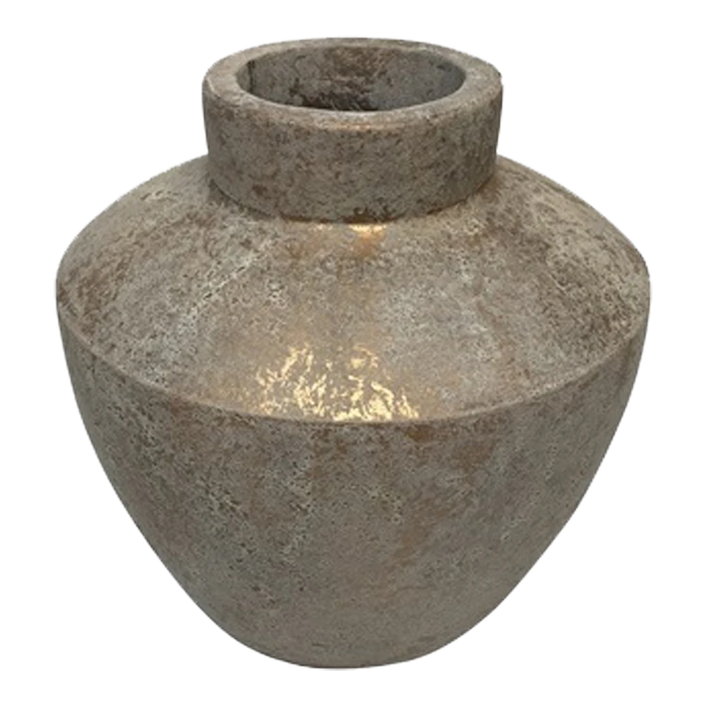 Vaas Creswell - D27 X H28cm - Cream 4 Vaas Creswell - D27 X H28cm - Cream - Afbeelding 2