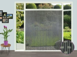 Vliegengordijn - Antraciet - 100 X 232cm - Sun-Arts -Woningverbetering Winkel vliegengordijn antraciet 100 x 232cm sun arts 100 3