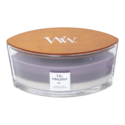 Woodwick Amethyst Sky Trilogy Ellipse Candle - Geurkaars