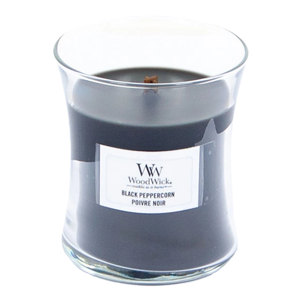 Woodwick Black Peppercorn Mini Candle - Geurkaars 4 Woodwick Black Peppercorn Mini Candle - Geurkaars - Afbeelding 2