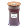 Woodwick Black Plum Cognac Large Candle - Geurkaars 1 Woodwick Black Plum Cognac Large Candle - Geurkaars -Woningverbetering Winkel woodwick black plum cognac large geurskaars 1 5