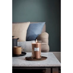 Woodwick Cashmere Large Candle - Geurkaars -Woningverbetering Winkel woodwick cashmere large candle geurkaars 3