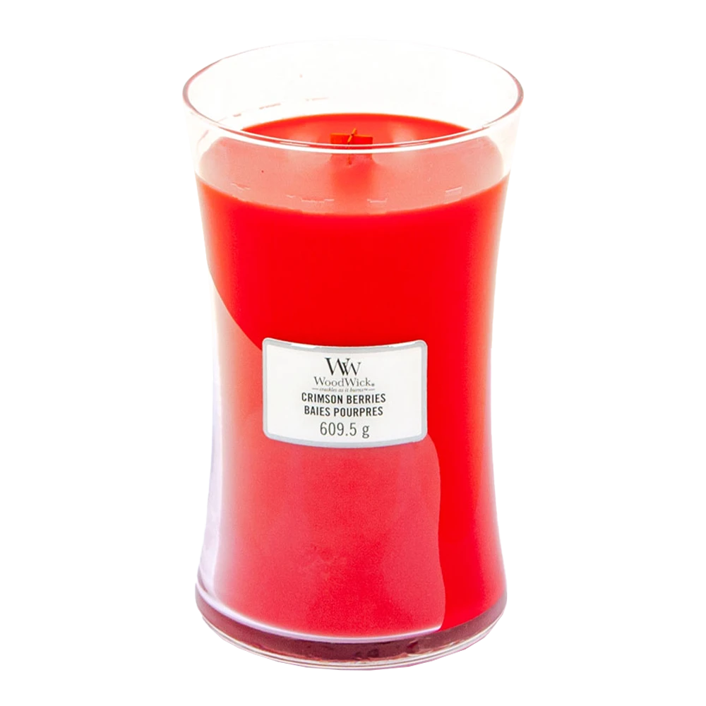 Woodwick Crimson Berries Large Candle - Geurkaars 4 Woodwick Crimson Berries Large Candle - Geurkaars - Afbeelding 2