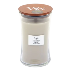Woodwick Fireside Large Candle - Geurkaars