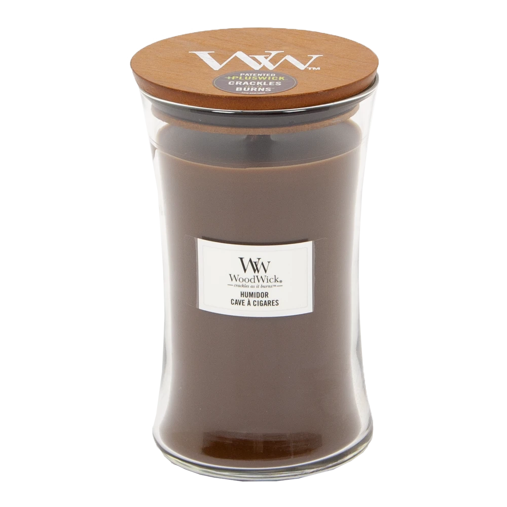 Woodwick Humidor Large Candle - Geurkaars 3 Woodwick Humidor Large Candle - Geurkaars