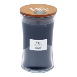 Woodwick Indigo Suede Large Candle