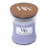 Woodwick Lavender Spa Mini Candle - Geurkaars -Woningverbetering Winkel woodwick lavender spa mini candle geurskaars 1
