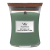 Woodwick Mint Leaves & Oak Medium Candle - Geurkaars -Woningverbetering Winkel woodwick mint leaves oak medium candle geurkaars 1