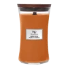 Woodwick Pumpkin Praline Large Candle - Geurkaars -Woningverbetering Winkel woodwick pumpkin praline large candle geurkaars 1