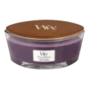 Woodwick Spiced Blackberry Ellipse Candle - Geurkaars -Woningverbetering Winkel woodwick spiced blackberry ellipse geurskaars 1