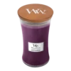 Woodwick Spiced Blackberry Large Candle - Geurkaars -Woningverbetering Winkel woodwick spiced blackberry l candle geurskaars 1