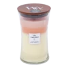 Woodwick Trilogy Island Getaway Large Candle - Geurkaars -Woningverbetering Winkel woodwick trilogy island getaway xl geurskaars 1