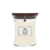 Woodwick Vanilla Musk Medium Candle - Geurkaars -Woningverbetering Winkel woodwick vanilla musk medium candle geurkaars 1