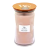 Woodwick Vanilla & Sea Salt Large Candle - Geurkaars -Woningverbetering Winkel woodwick vanilla sea salt large candle geurskaars 1 4