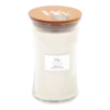Woodwick Warm Wool Large Candle - Geurkaars -Woningverbetering Winkel woodwick warm wool large candle geurskaars 1 6