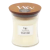 Woodwick White Tea & Jasmine Medium Candle - Geurkaars 1 Woodwick White Tea & Jasmine Medium Candle - Geurkaars -Woningverbetering Winkel woodwick white tea jasmine m candle geurskaars 1 3
